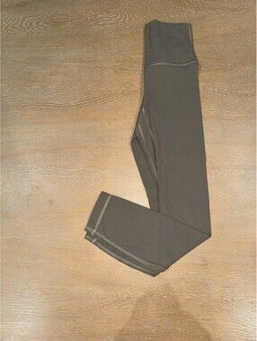 Lululemon Align High-Rise Ribbed Pant 25" SIZE 0 Nomad?